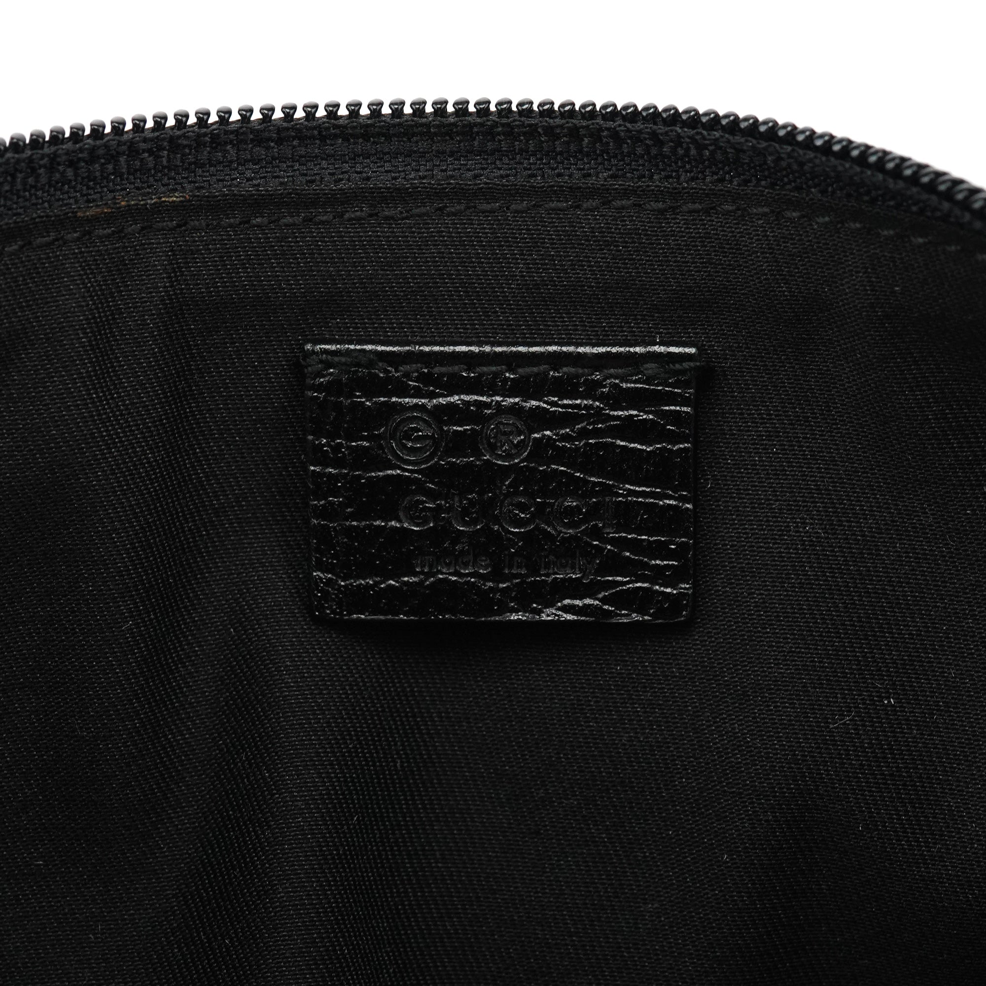 Gucci 250001 Anthracite Denim GG Boat Pochette