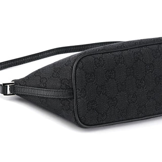 Gucci 250001 Anthracite Denim GG Boat Pochette