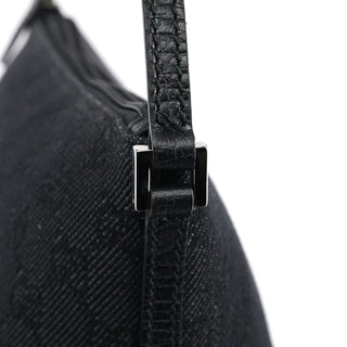 Gucci 250001 Anthracite Denim GG Boat Pochette