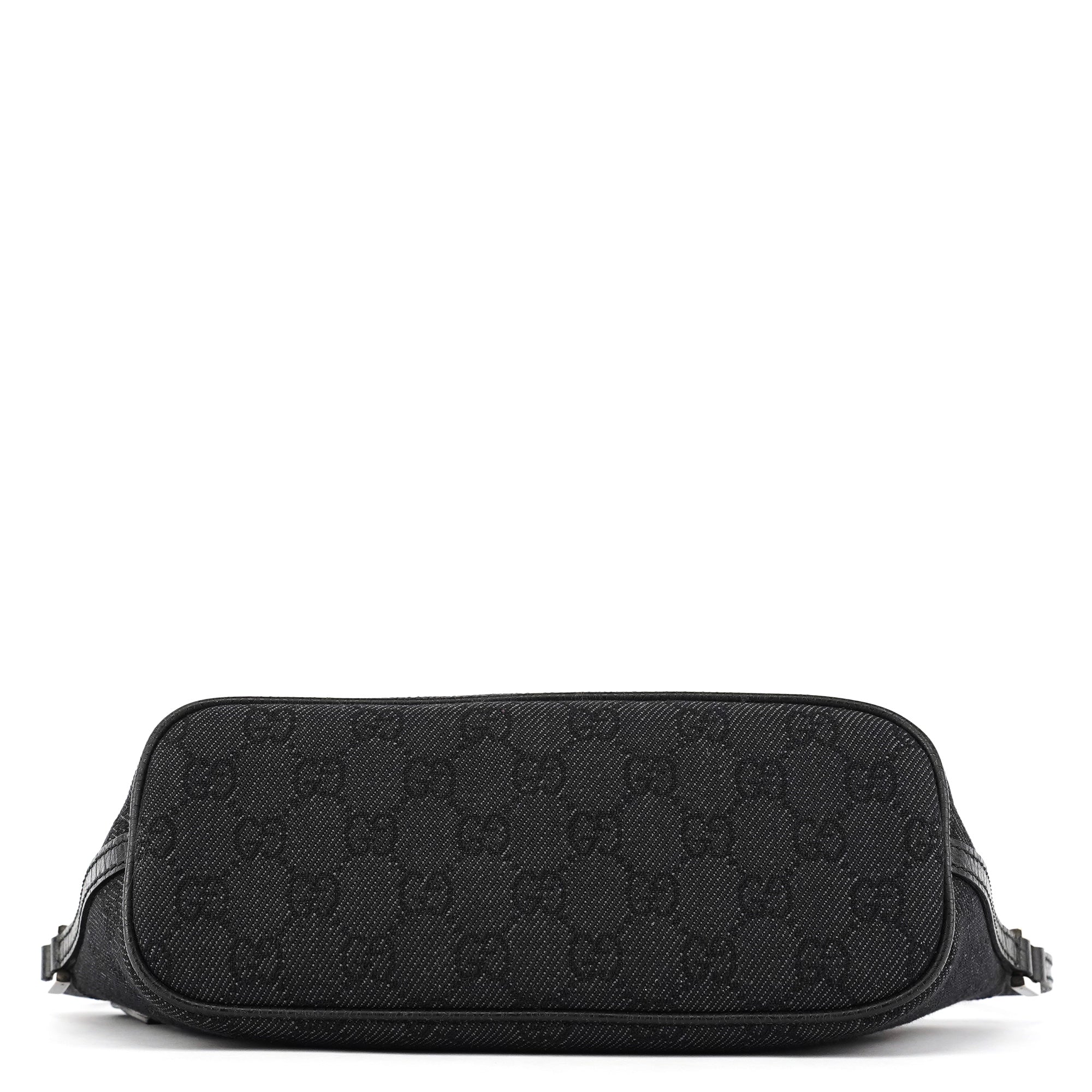 Gucci 250001 Anthracite Denim GG Boat Pochette