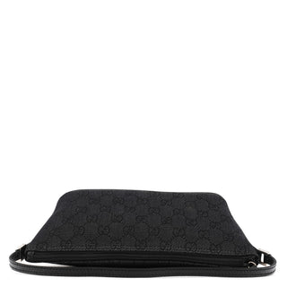Gucci 250001 Anthracite Denim GG Boat Pochette