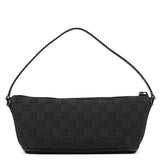 Gucci 250001 Anthracite Denim GG Boat Pochette