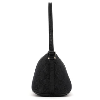 Gucci 250001 Anthracite Denim GG Boat Pochette