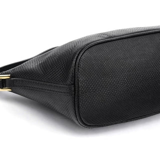 Gucci 250001 Black Lizard Embossed Boat Pochette