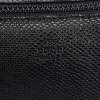 Gucci 250001 Black Lizard Embossed Boat Pochette