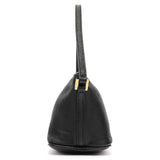 Gucci 250001 Black Lizard Embossed Boat Pochette