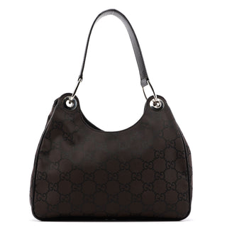 Gucci 257265 Brown GG Hobo Shoulder Bag