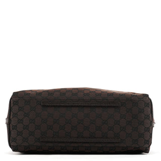 Gucci 257271 Brown GG Leather Tote Bag