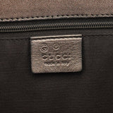 Gucci 257271 Metallic GG Embossed Leather Tote Bag