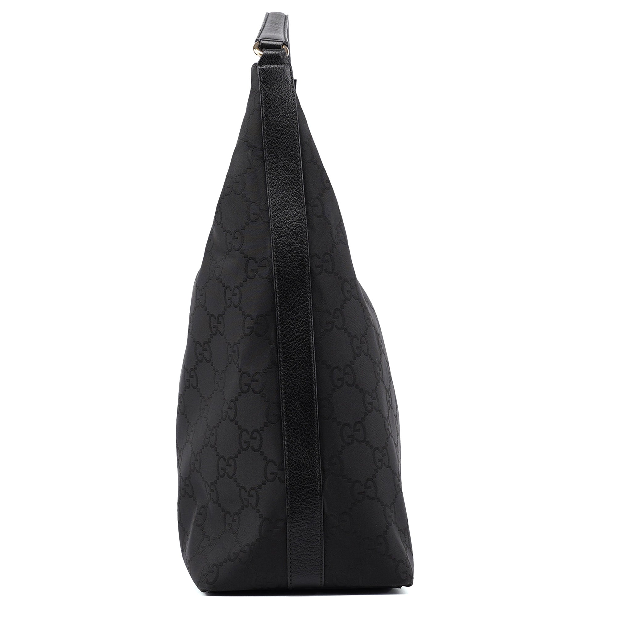 Gucci 257279 Sac hobo en toile GG noire