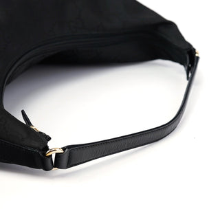 gucci 257279 Black GG Hobo Shoulder Bag