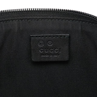 Gucci 257300 Anthracite Denim GG Boat Pochette