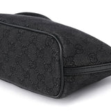 Gucci 257300 Anthracite Denim GG Boat Pochette