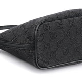 Gucci 257300 Anthracite Denim GG Boat Pochette