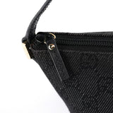 Gucci 257300 Anthracite Denim GG Boat Pochette