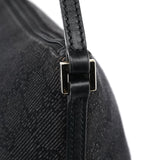 Gucci 257300 Anthracite Denim GG Boat Pochette