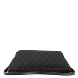 Gucci 257300 Anthracite Denim GG Boat Pochette