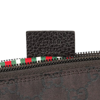 Gucci 257300 Brown GG Boat Pochette