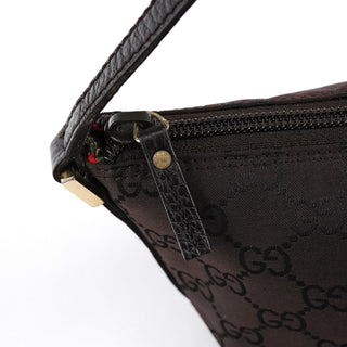 Gucci 257300 Brown GG Boat Pochette