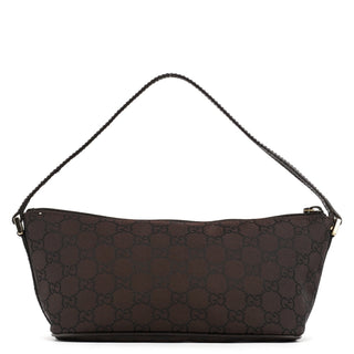 Gucci 257300 Brown GG Boat Pochette