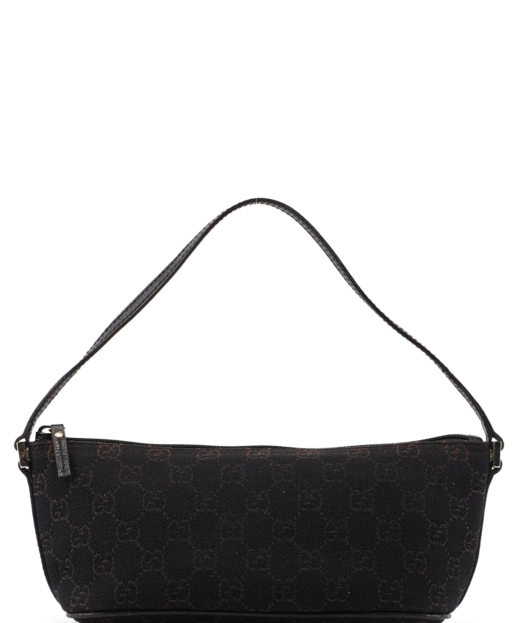 Gucci 257300 Brown GG Boat Pochette