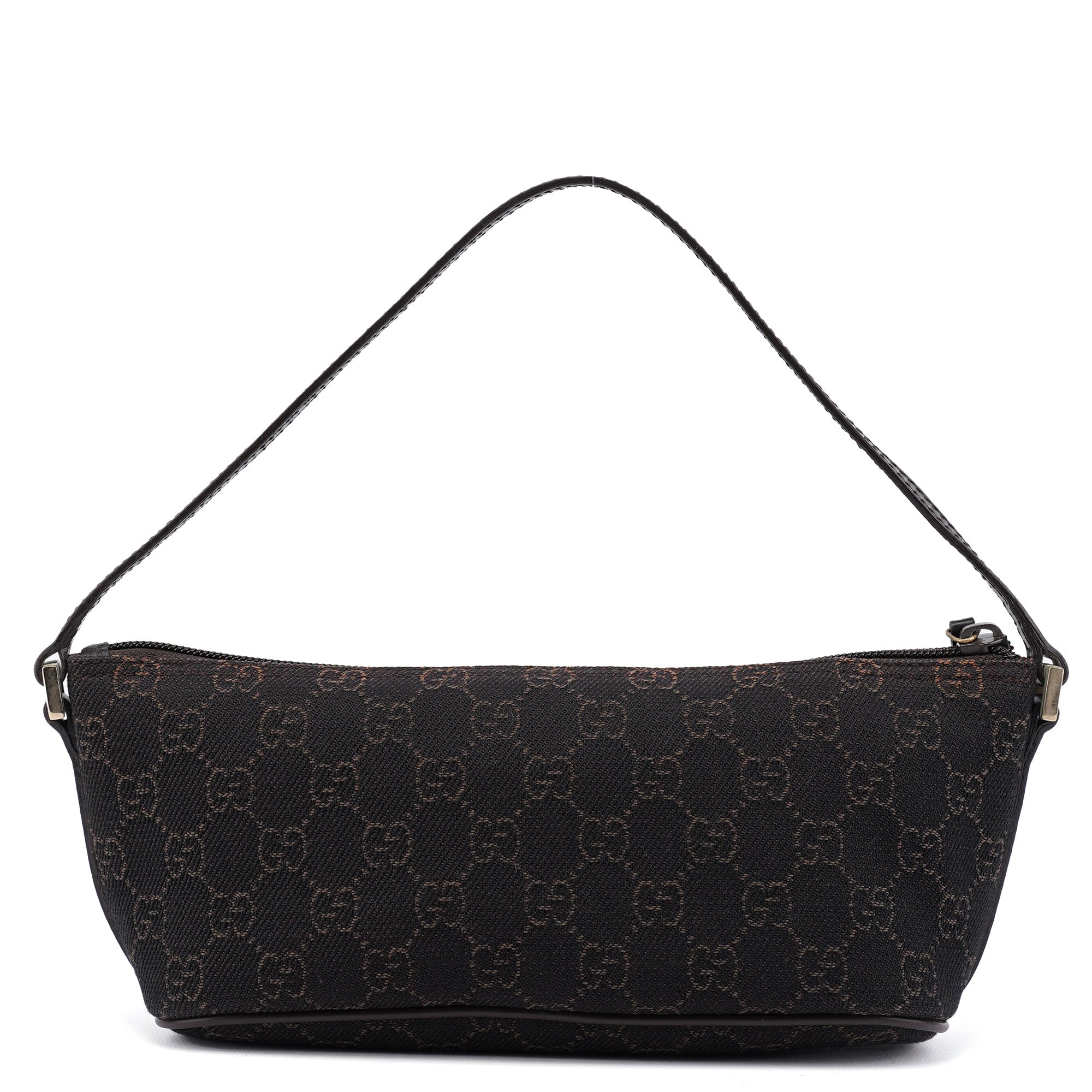 Gucci 257300 GG Boat Pochette en toile GG marron