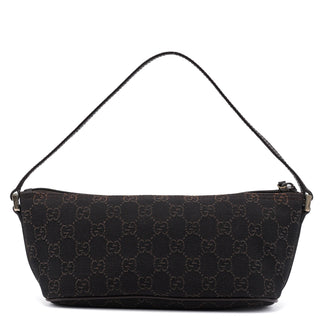 Gucci 257300 Brown GG Boat Pochette