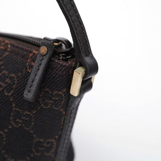 Gucci 257300 Brown GG Boat Pochette