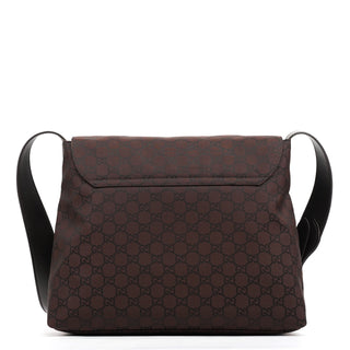 Gucci 272351 Brown GG Canvas Crossbody Bag