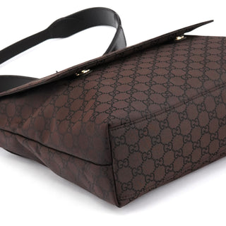 Gucci 272351 Brown GG Canvas Crossbody Bag