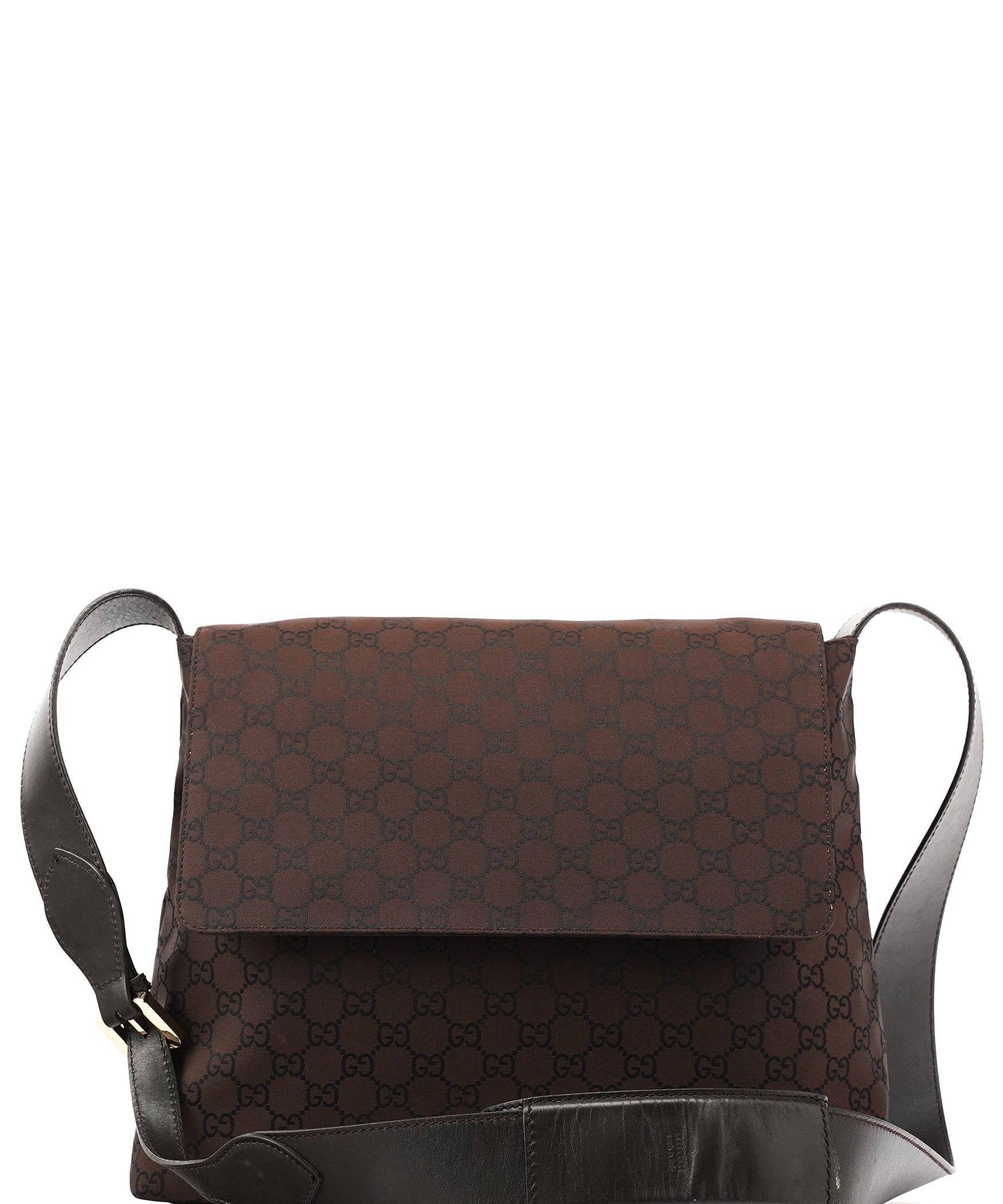 Gucci 272351 Brown GG Canvas Crossbody Bag