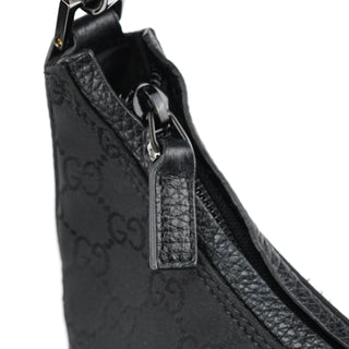 Gucci 28335 Black GG Shoulder Bag