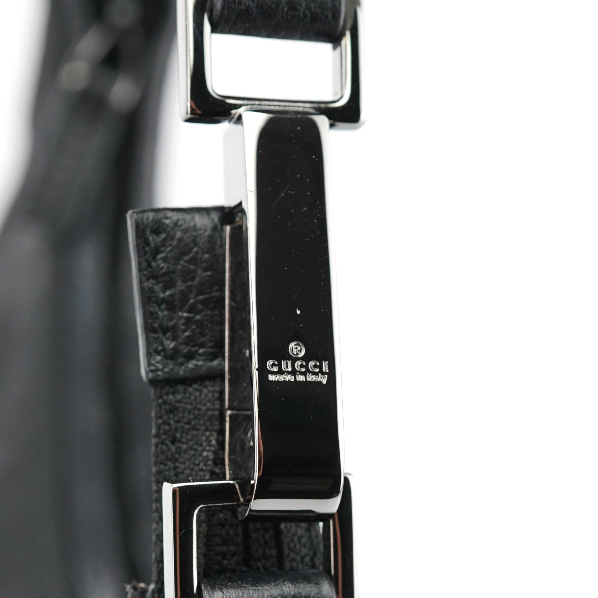 Gucci 28335 Black GG Shoulder Bag
