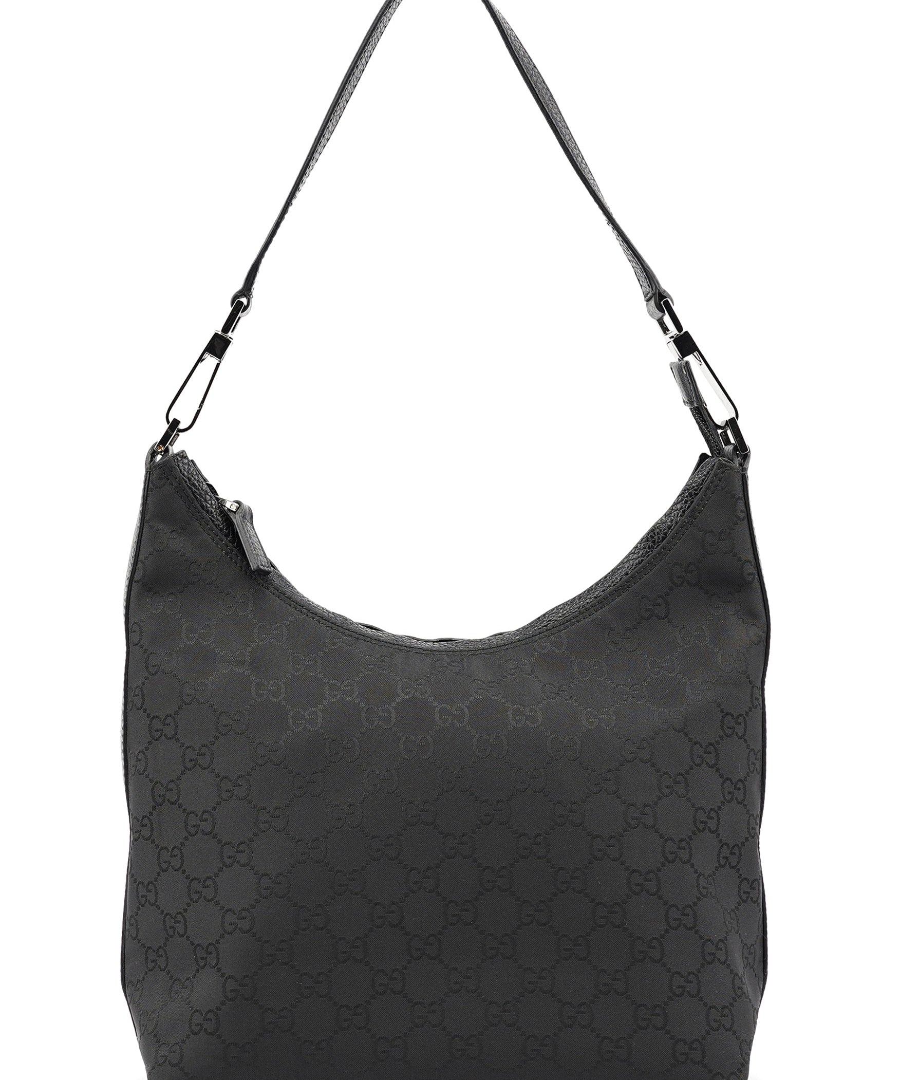 Gucci 28335 Black GG Shoulder Bag