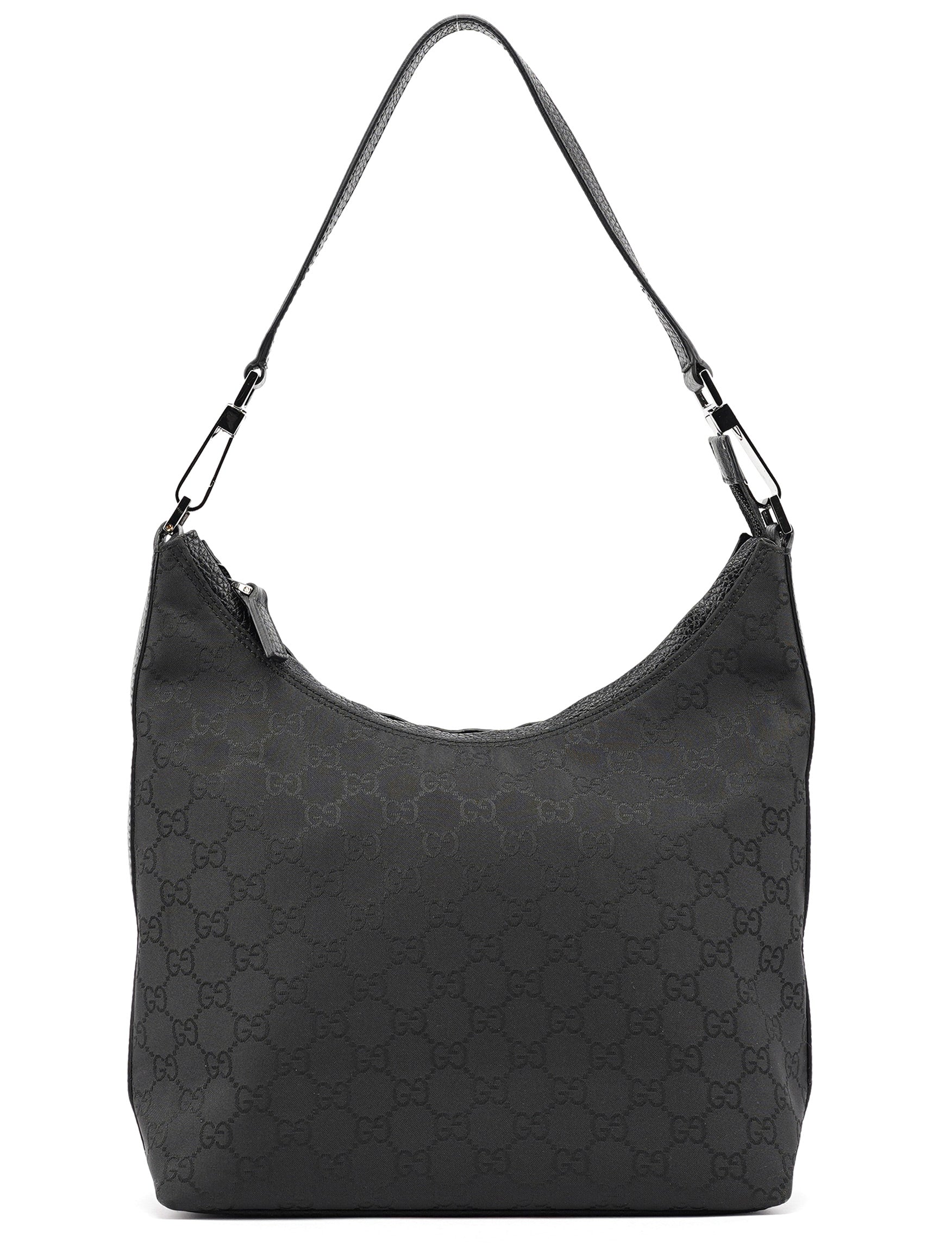 Gucci 28335 Black GG Shoulder Bag