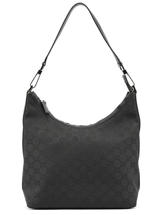 Gucci 28335 Black GG Shoulder Bag