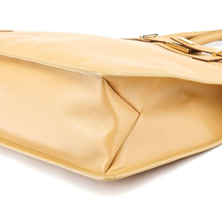Gucci 28711 Beige Leather Tote Bag