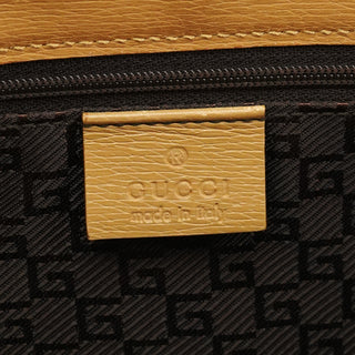 Gucci 28711 Beige Leather Tote Bag