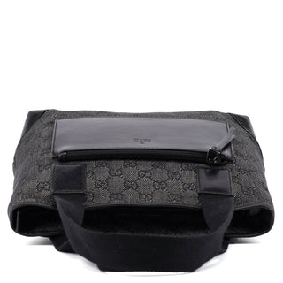 Gucci 28893 Anthracite GG Denim Tote Bag