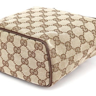Gucci 34080 Beige Brown GG Handbag