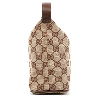 Gucci 34080 Beige Brown GG Handbag