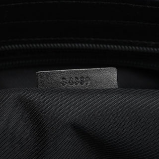 Gucci 34339 Anthracite Denim GG Leather Tote Bag