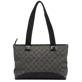 Gucci 34339 Anthracite Denim GG Tote Bag