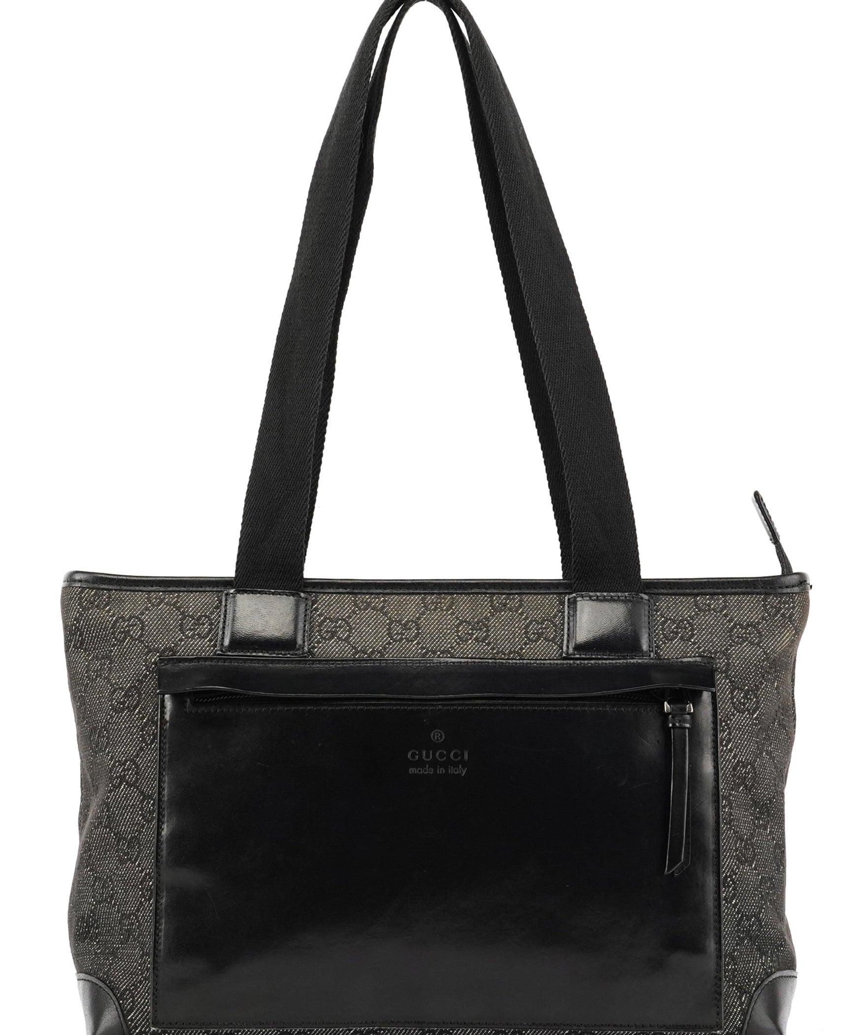 Gucci 34339 Anthracite Denim GG Tote Bag
