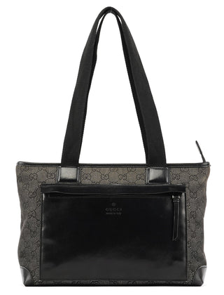 Gucci 34339 Anthracite Denim GG Tote Bag