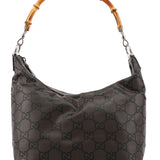 Gucci 35693 Brown GG Bamboo Shoulder Bag