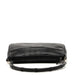 Gucci 4870. Black Leather Bamboo Hobo Bag