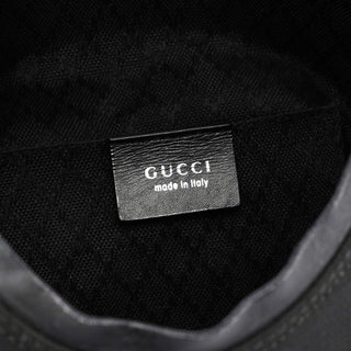 Gucci 5337. Gucci Black Canvas Shoulder Bag