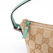 Gucci 5396. Gucci Beige Turquoise Boat Pochette