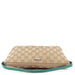 Gucci 5396. Gucci Beige Turquoise Boat Pochette